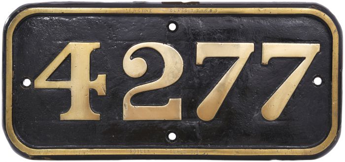 Great Central Railwayana Auction Sale 285, Auction Lot 57