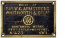 Sale 280, Lot 28, Armstrong Whitworth, 431, 1921 (43952)