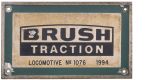 Sale 285, Lot 22, Brush Traction 1076, 1994 (92013)