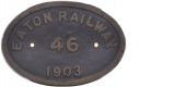 Sale 286, Lot 1, Eaton Railway, 46, 1903