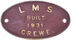 Sale 295, Lot 60, LMS Built 1931 Crewe