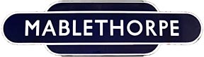 Totem Station Sign, MABLETHORPE, BR(E)