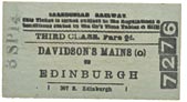 Rail Ticket, Lot 5 in GCR Sale 294