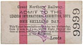 Rail Ticket, Lot 88