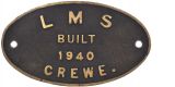 Sale 286, Lot 63, LMS Built Crewe, 1940