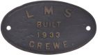 Sale 291, Lot 32, LMS Built 1933 Crewe