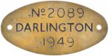 Sale 293, Lot 2, 2089, Darlington 1949 (69008)