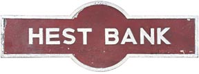 Target Station Sign, HEST BANK