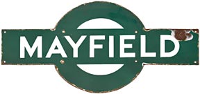 Target Station Sign, MAYFIELD